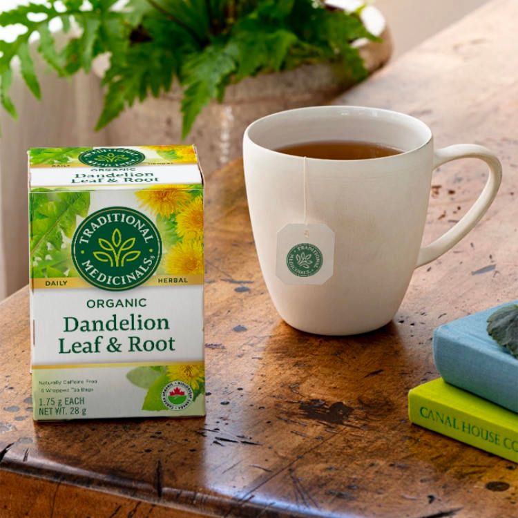 Traditional Medicinals, Organic Dandelion Leaf & Root Tea, 16s