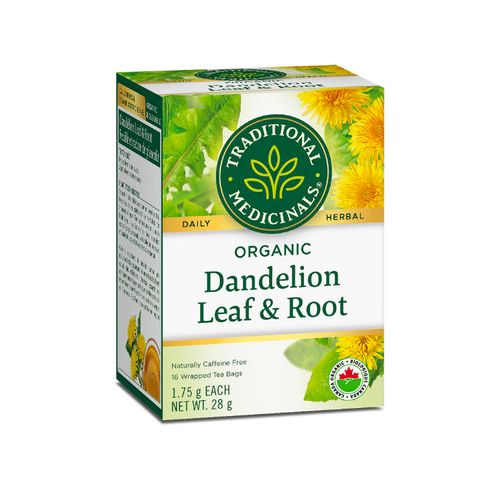 Traditional Medicinals, Organic Dandelion Leaf & Root Tea, 16s