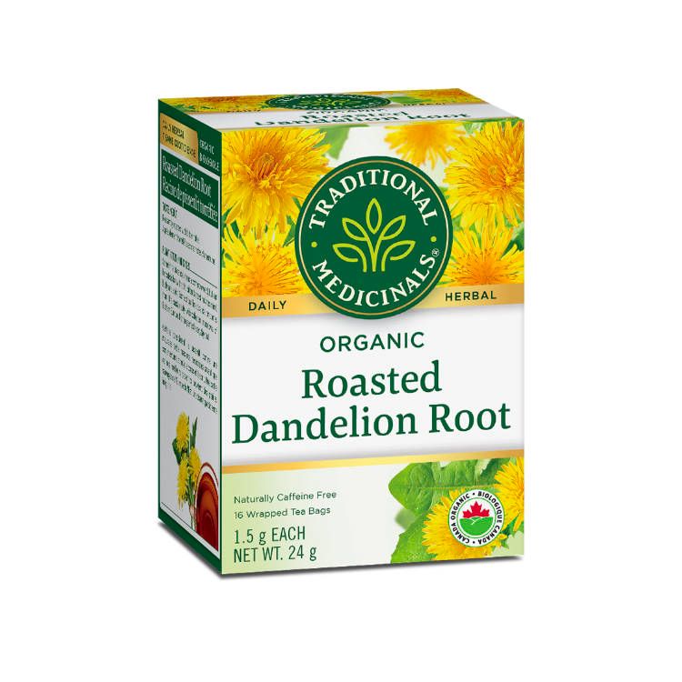 Traditional Medicinals, Organic Roasted Dandelion Root Tea, 16s