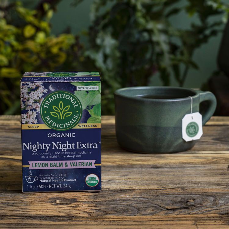 Traditional Medicinals, Organic Nighty Night Extra Tea, 16 Tea Bags