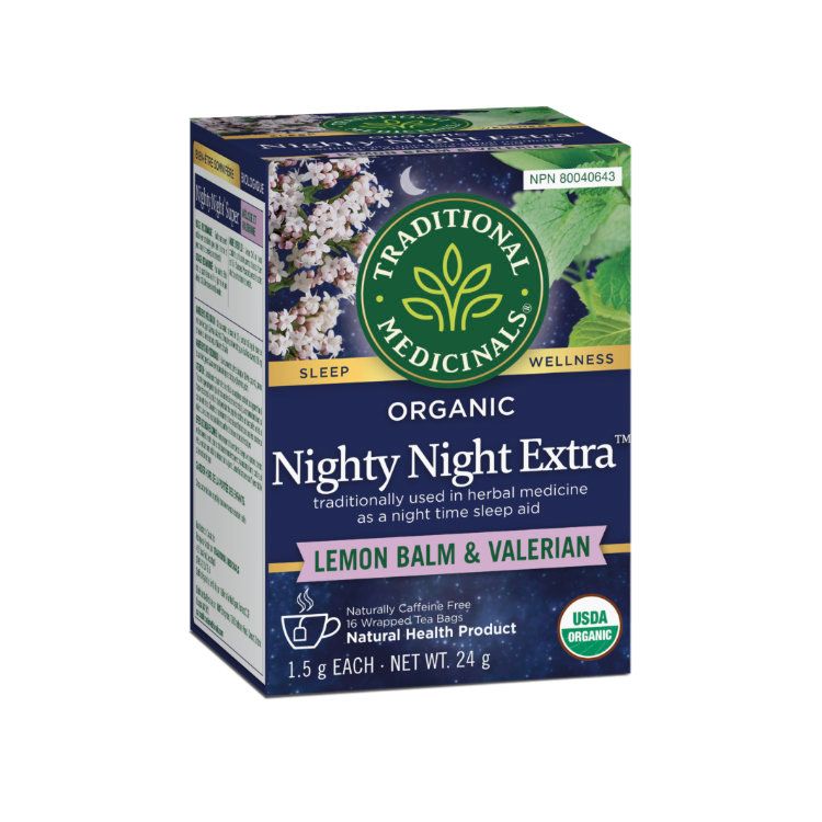 Traditional Medicinals, Organic Nighty Night Extra Tea, 16 Tea Bags