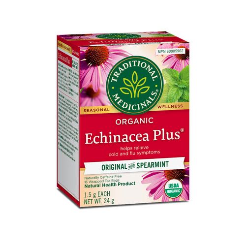Traditional Medicinals, Organic Echinacea Plus, 16 Bags