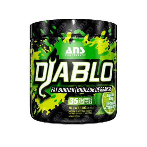 ANS Performance, DIABLO Fat Bunner, Electric Lime, 35 Servings