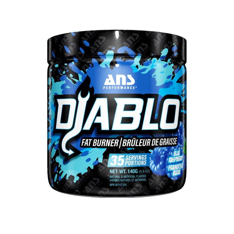 ANS Performance, DIABLO Fat Bunner, Blue Raspberry, 35 Servings