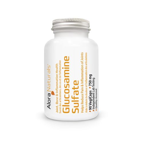 Alora Naturals, Glucosamine Sulfate, 750mg, 90 Vcaps