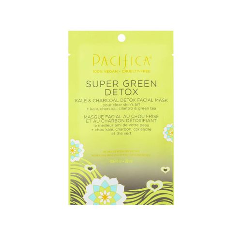 Pacifica, Facial Mask, Super Green Detox Kale & Charcoal Detox, 20ml