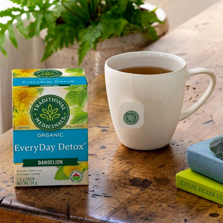 Traditional Medicinals, Organic EveryDay Detox Tea, Dandelion, 16s
