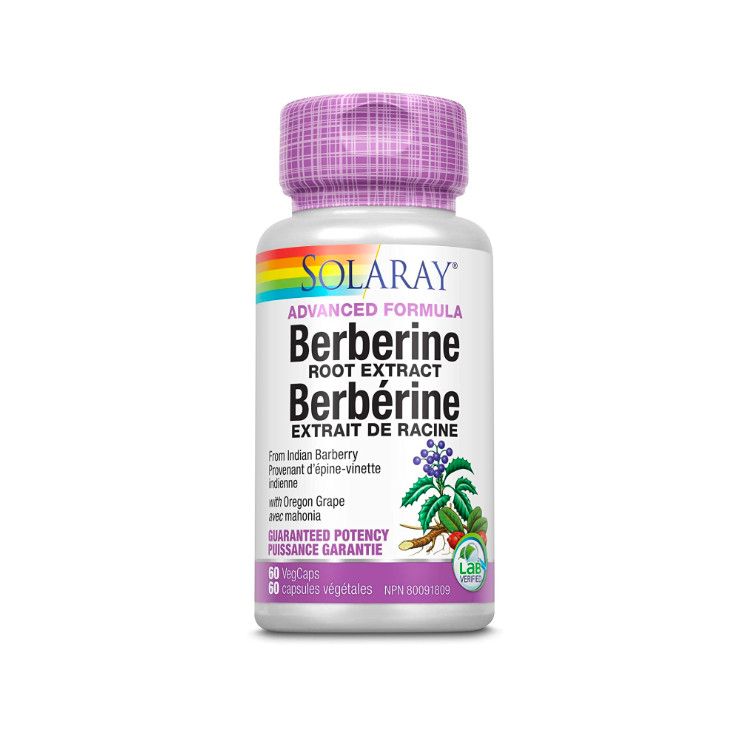 Solaray, Berberine Root Extract, 60s