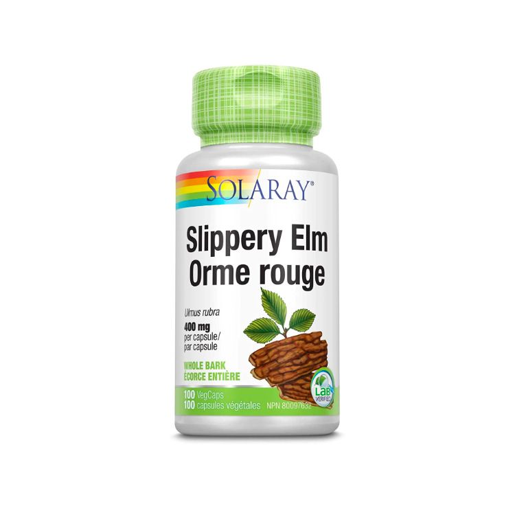 Solaray, Slippery Elm, 100s