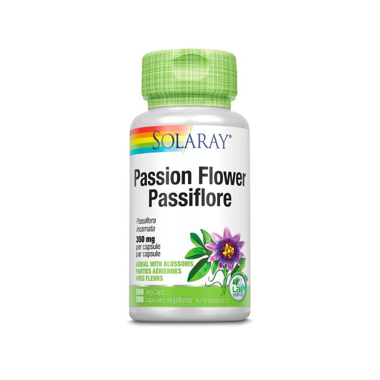 Solaray, Passion Flower, 100s