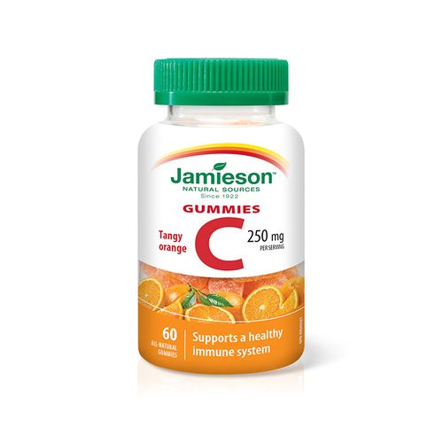 Jamieson, Vitamin C Orange, 60 Gummies