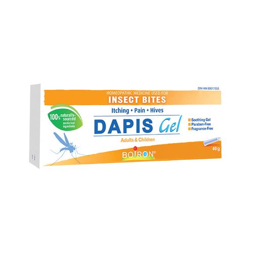 加拿大Boiron Dapis蚊虫叮咬凝胶 40g 止痒舒缓 成人儿童均可使用