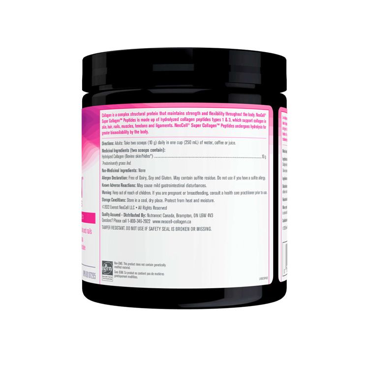 Neocell, Super Collagen Peptides, Powder, Unflavoured, 200g