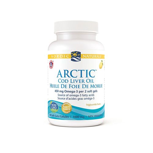 Nordic Naturals, Arctic Cod Liver Oil, 1000 mg, 90 Softgels