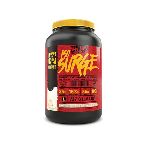 Mutant, ISO SURGE Whey Isolates, Vanilla Ice Cream Flavour, 727g