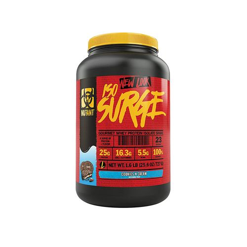 Mutant, ISO SURGE Whey Isolates, Cookies N Cream Flavour, 727g
