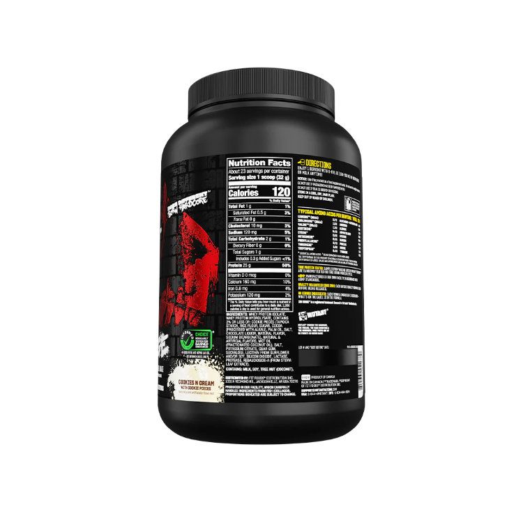 Mutant, ISO SURGE Whey Isolates, Cookies N Cream Flavour, 727g