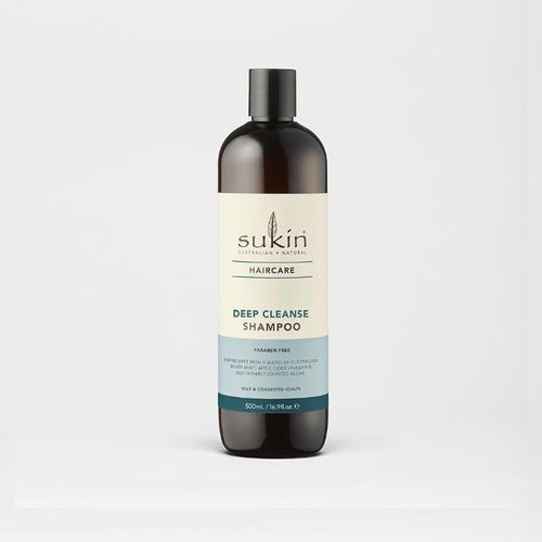 澳大利亚Sukin舒仟深层清洁洗发水 500毫升 深层去油 延长洗头间隔