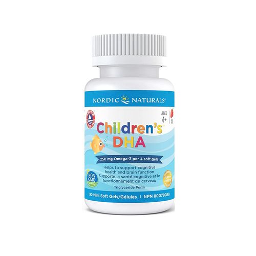 Nordic Naturals, Children's DHA-Strawberry Flavour, 250mg, 90 Chewable Softgels