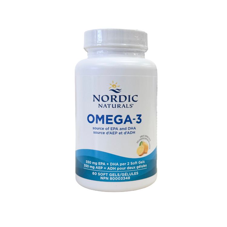 Nordic Naturals, Omega-3, 60 Softgels