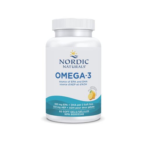 Nordic Naturals, Omega-3, 60 Softgels