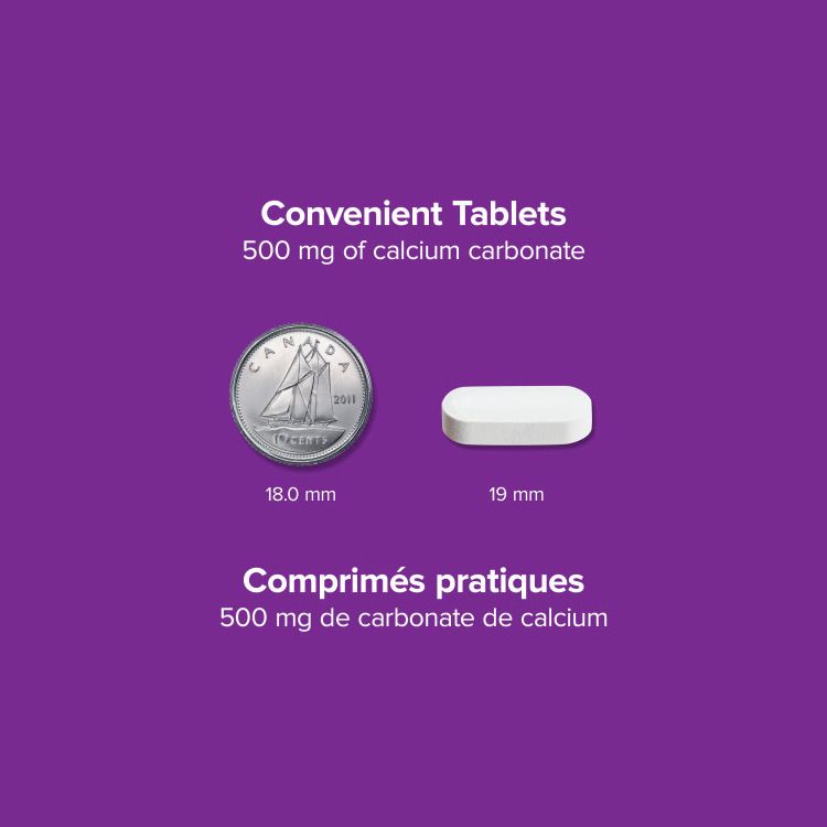 Webber Naturals, Calcium Carbonate, 500mg, 250 Tablets