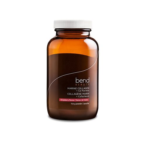 Bend Beauty, Marine Collagen + Co-Factors Powder-Strawberry Flavour, 146g