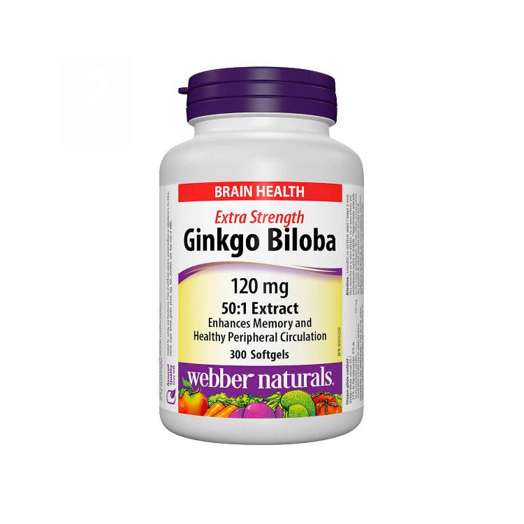 Buy [Costco] ber Naturals Ginkgo Biloba Extra Strength 120 mg 300