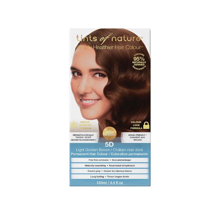 Tints of Nature, Hair Colour Permanent, Light Golden Brown TN5D