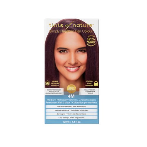 Tints of Nature, Hair Colour Permanent, Mahogany Brown TN4M