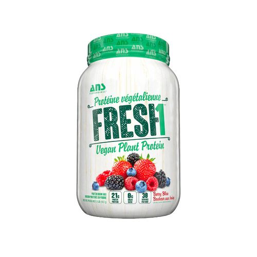 ANS Performance, FRESH1 Vegan Protein, Berry Bliss, 907g