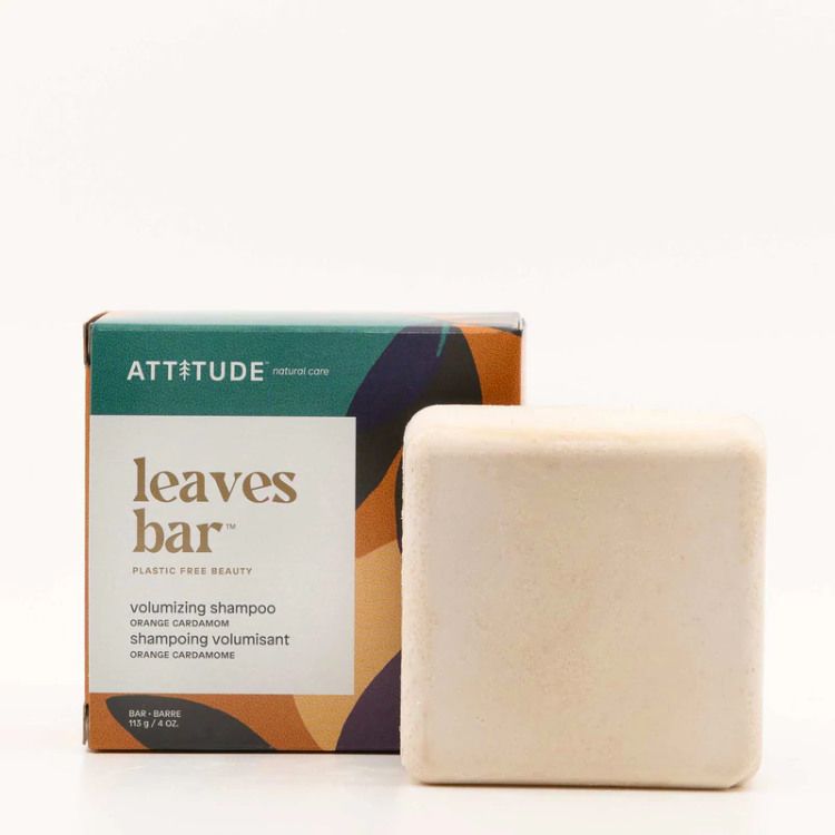 Attitude, Leaves Bar, Shampoo Bar, Volumizing Shampoo, 113g