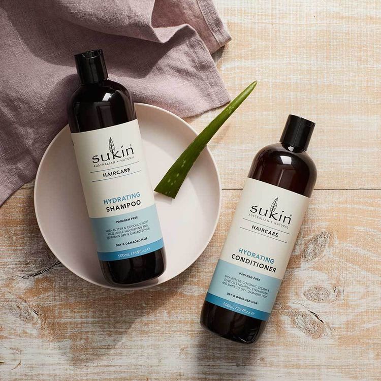 Sukin, Hair Care, Hydrating Shampoo, 500ml