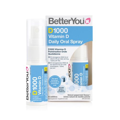 BetterYou, Oral Spray, D1000 Vitamin D, 15ml