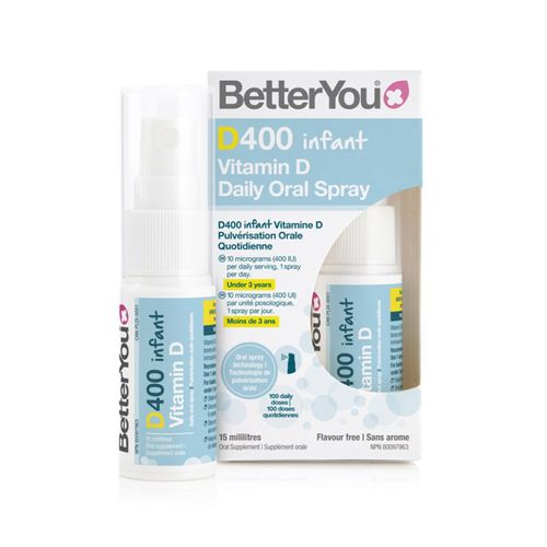 BetterYou, Oral Spray, D400 Infant Vitamin D, 15ml