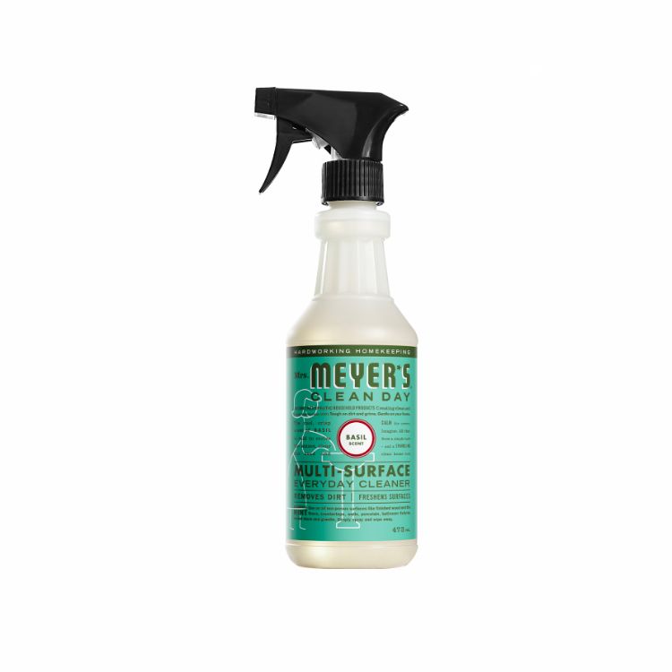 Mrs. Meyer's Clean Day, Multi-Surface Everyday Cleaner, Basil, 473ml