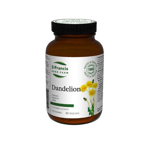 St Francis Herb Farm, Dandelion, 5:1 Powder Extract, 60s