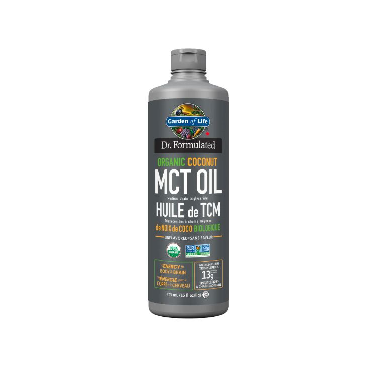 Garden of Life, Dr. Formulated, 100% Organic MCT Oil, Unflavoured, 473 ml