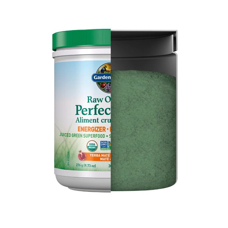 Garden of Life, Raw Organic Perfect Food, Energizer, Juiced Green Superfood, Yerba mate & Pomegranate, 276g