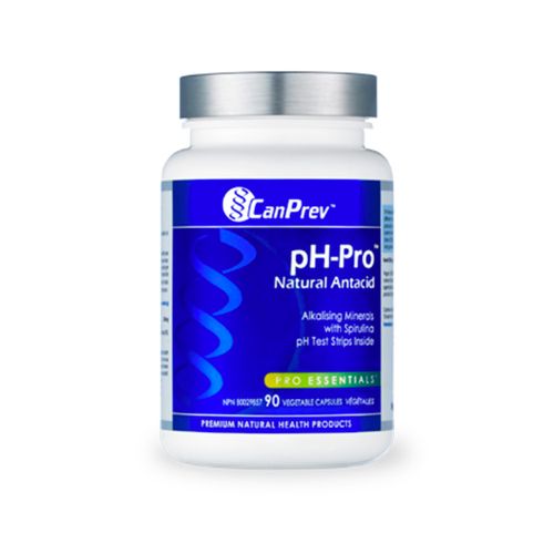 加拿大CanPrev pH酸碱平衡胶囊 90粒 帮助调解身体酸碱平衡 缓解胃酸过多胃灼热