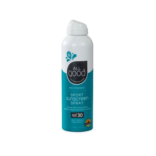 All Good, SPF 30 Sport Sunscreen Spray, 177 ml