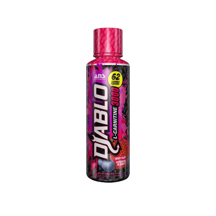 ANS Performance, DIABLO L-Carnitine 3000, Berry Blast, 473ml