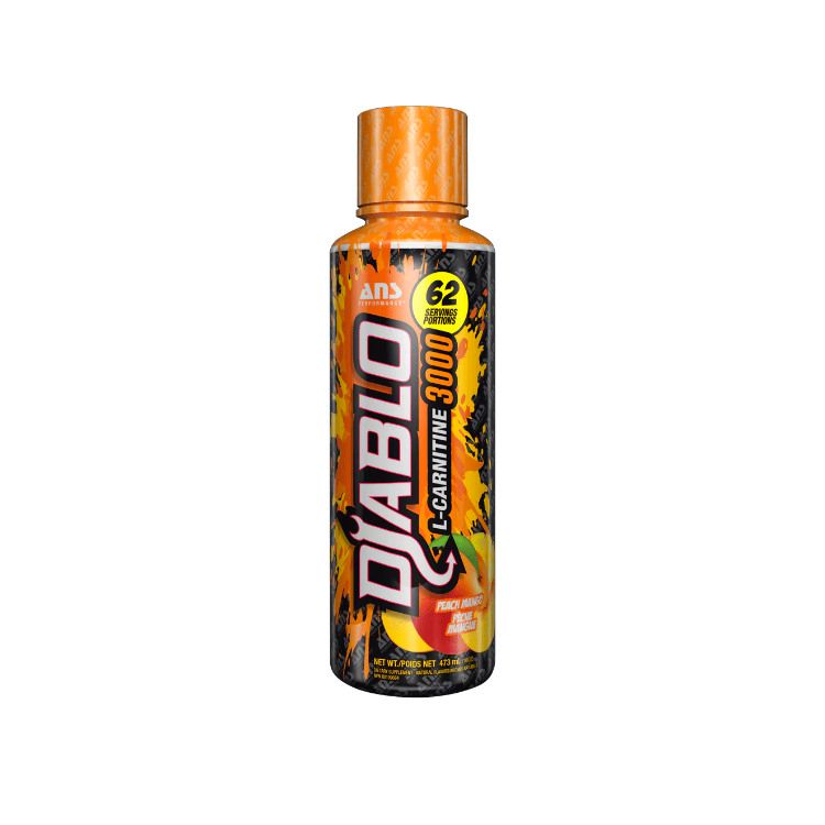 ANS Performance, DIABLO L-Carnitine 3000, Peach Mango, 473ml