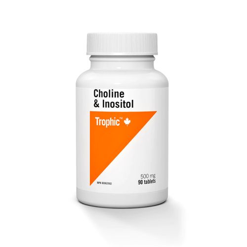 Trophic, Choline & Inositol, 500mg, 90 Tablets
