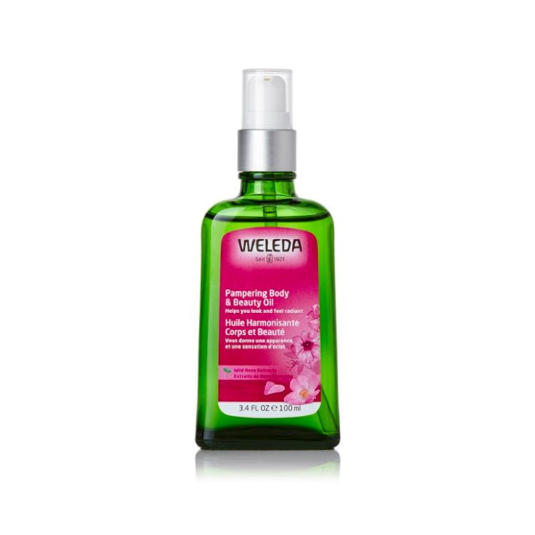 Weleda, Pampering Body & Beauty Oil, Wild Rose, 100ml