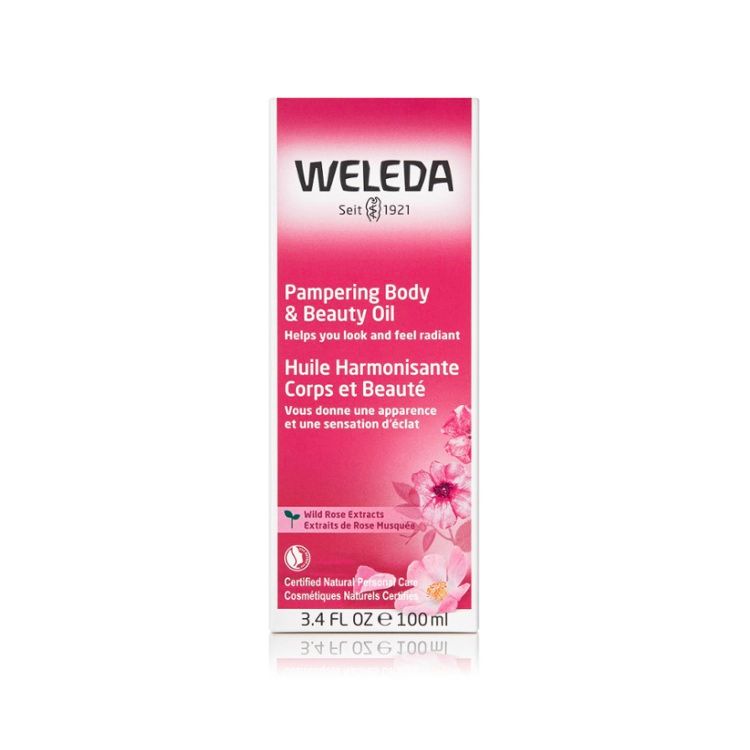 Weleda, Pampering Body & Beauty Oil, Wild Rose, 100ml