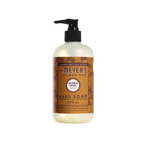 美国Mrs. Meyer's Clean Day洗手液 370ml 限量版橡果肉桂味道 含橄榄油芦荟 深度保湿