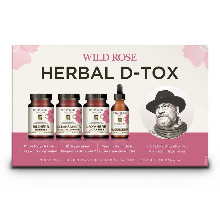 WILD ROSE, Herbal D-Tox, 12-Day Program
