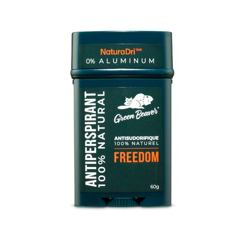 Green Beaver, Natural Aluminum-Free Antiperspirant, Cool Freedom, 60 g