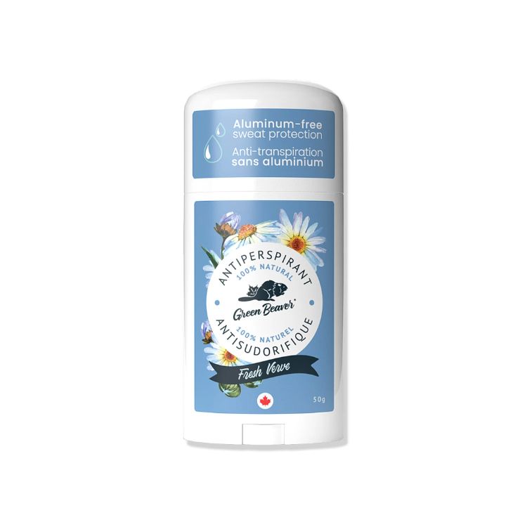 Green Beaver, Natural Aluminum-Free Antiperspirant, Fresh Verve, 50g - Green Beaver | Lifeplus Natural Health
